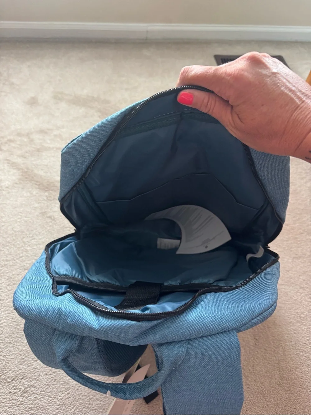 Lenovo Blue Backpack NWT